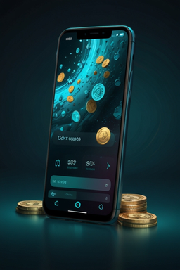 Riverspin casino app on smartphone